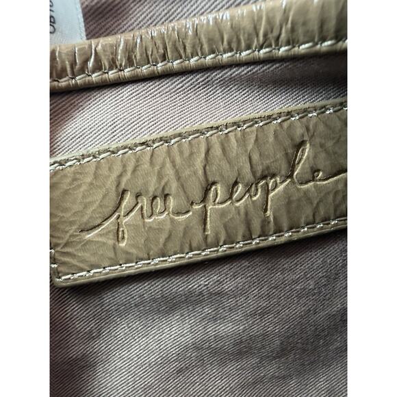 Free People Aurora Women's Handbag Brown Leather Adjustable Strap Shoulder Bag - Picture 10 of 11